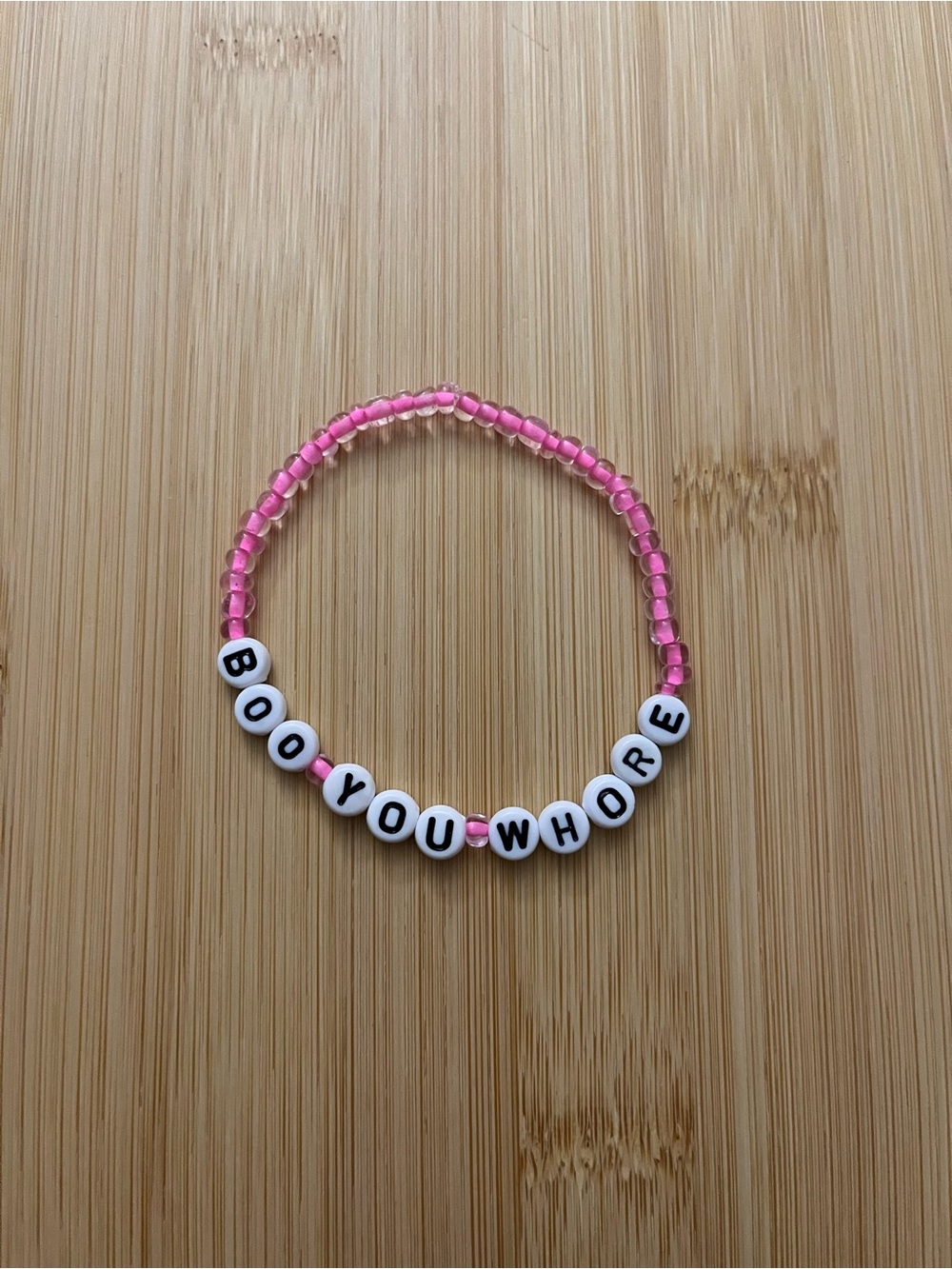 Mean Girls Inspired Beaded Bracelet